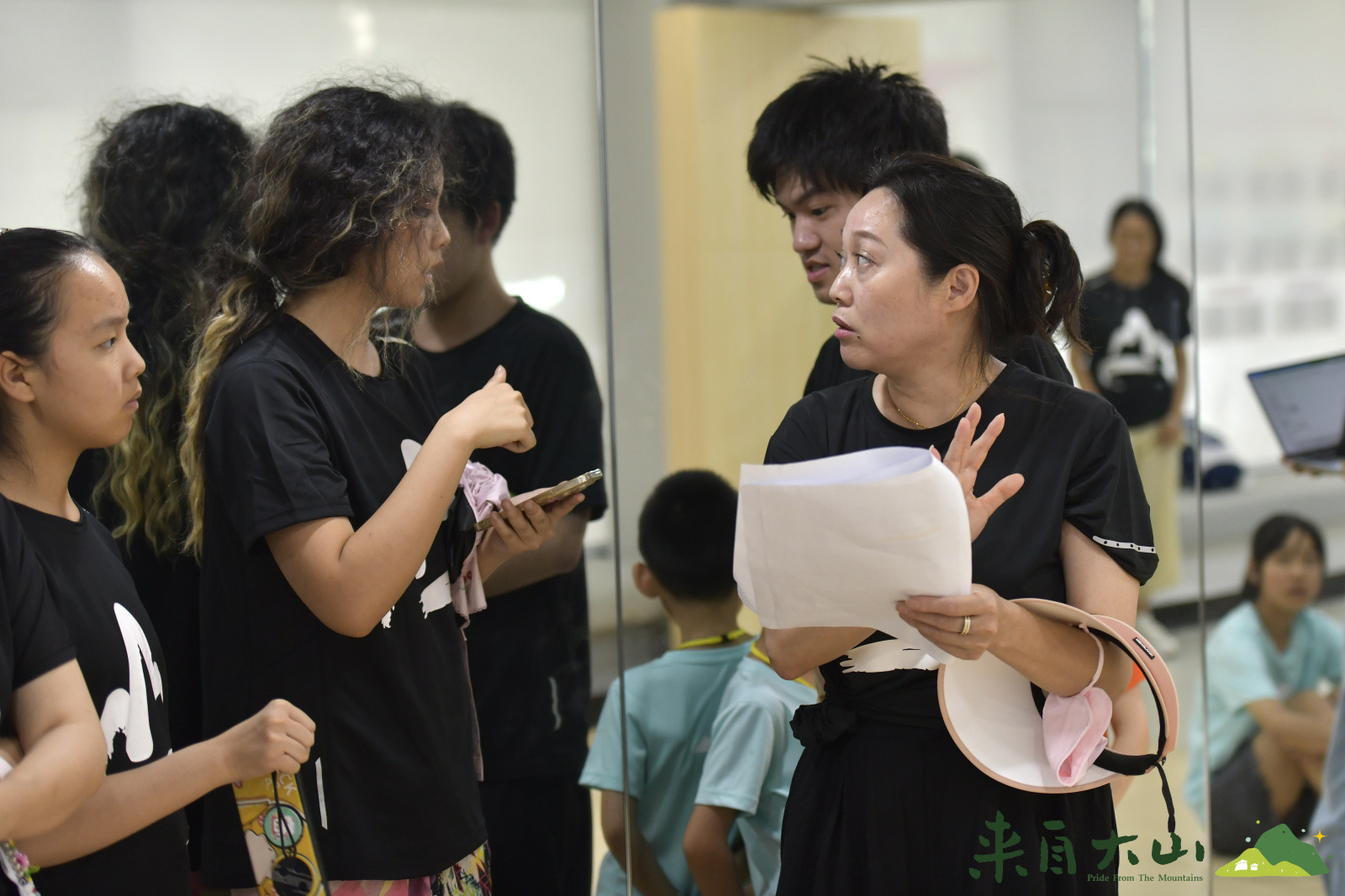 From the Mountains Back Stage III